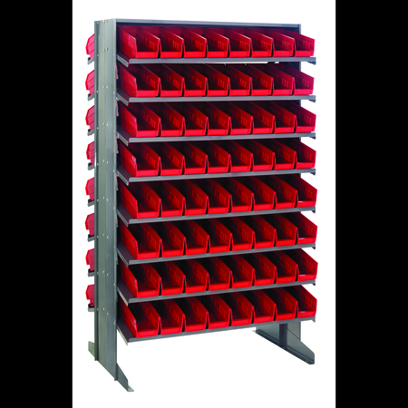 QUANTUM STORAGE SYSTEMS Double-Sided Shelf Rack Systems QPRD-101RD